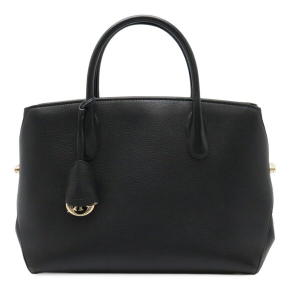 DIOR Black Leather Tote Bag - Picture 1 of 10